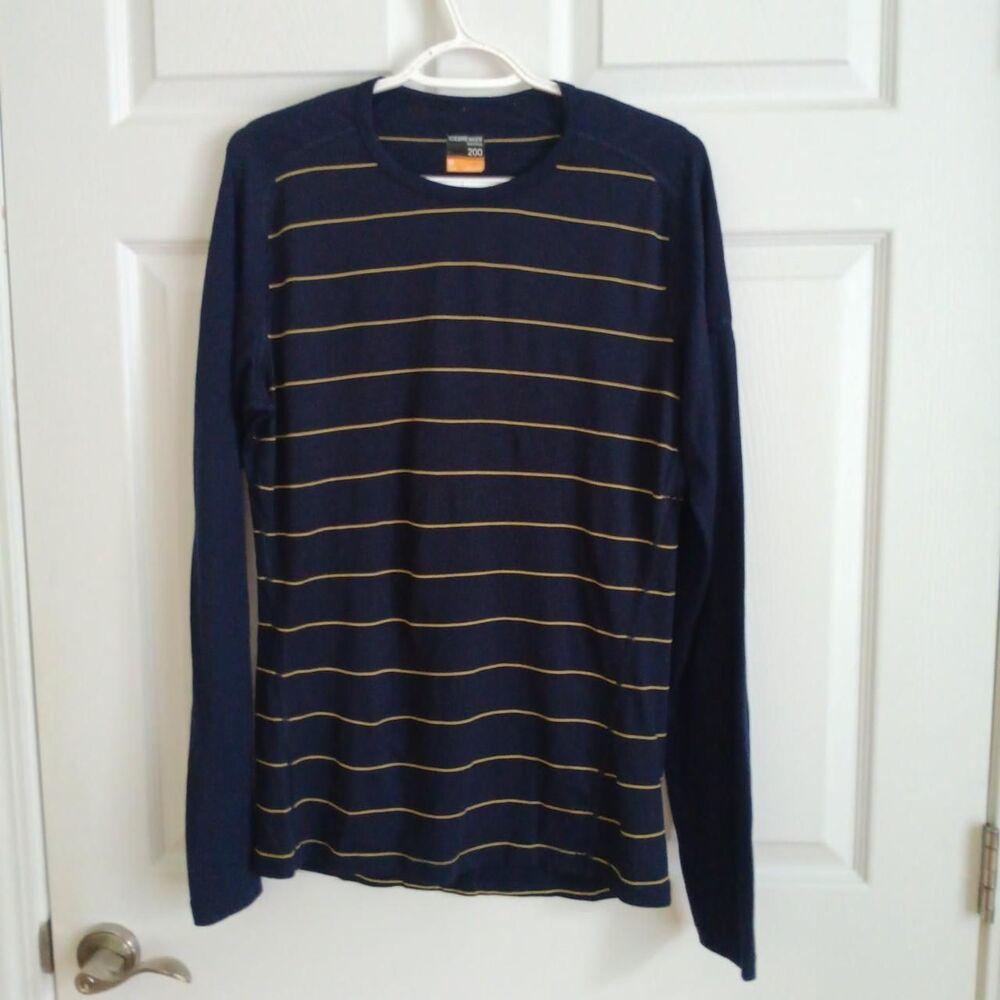 Icebreaker Merino Men's Long Sleeve Shirt Size M